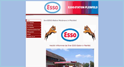 Desktop Screenshot of esso-pleinfeld.de